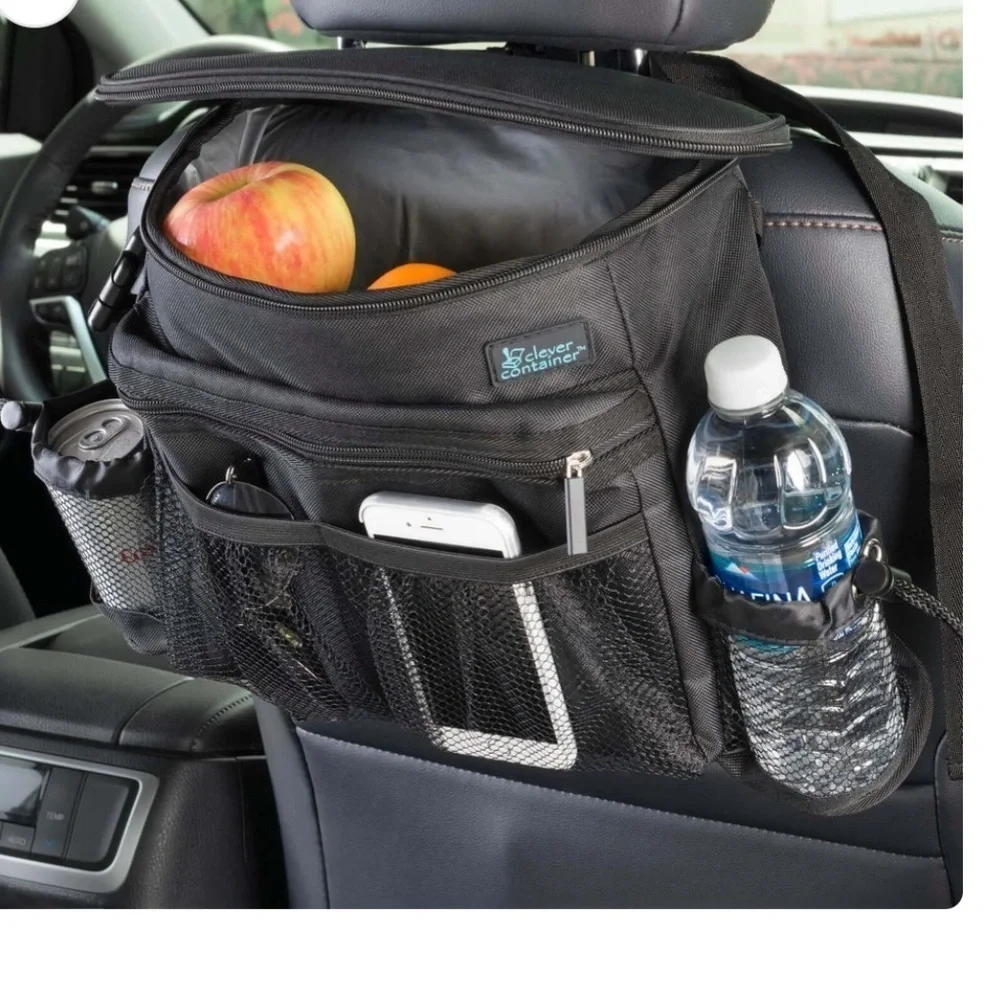 🆕 Insulated‎ Tote-on-the-Go Storage Organization Black
